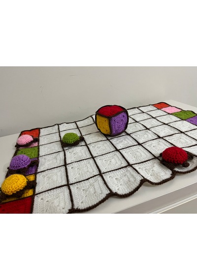 Turtle Racing Board Game/kaplumbağa Yarış Oyunu/montessori Örgü Oyun Seti Çok Renkli