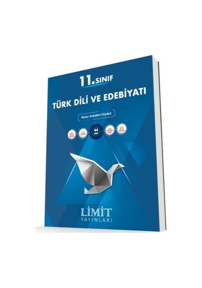 Limit 11.Sınıf Türk Dili Ve Edebiyatı Konu Anlatım  -  Feyzullah Çelikbağ  -  Limit Yayınları