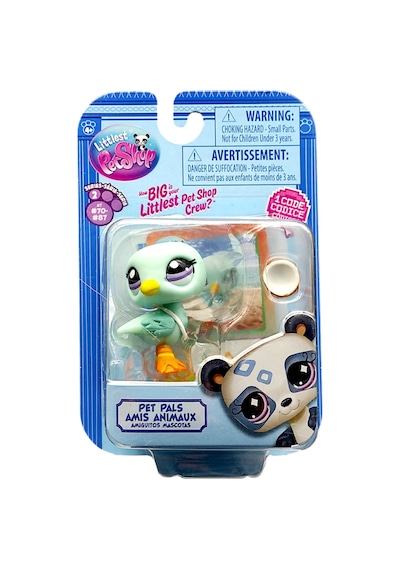Hasbro Littlest Pet Shop Tekli Figür 00522 G7 78 Turkuaz Kuş Minişler