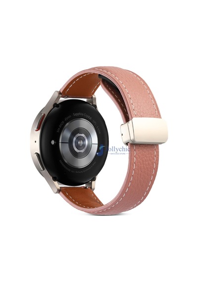 Huawei Watch Honor Magic 2 Gt2 Gt3 42mm Kordon Magnetli Pu Deri Kordon 20mm