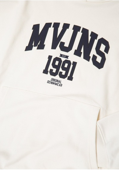 Mavi Logo Sweatshırt Hindistan Cevizi Kırık Beyaz Kadın Sweatshirt M1s20141-80194