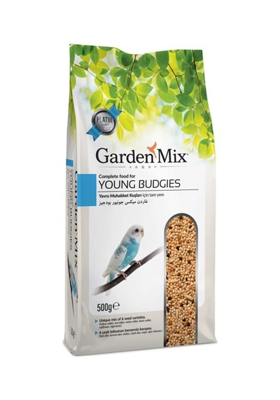 Garden Mix Platin Yavru Muhabbet Kuş Yemi 500 Gr - Petshopundan