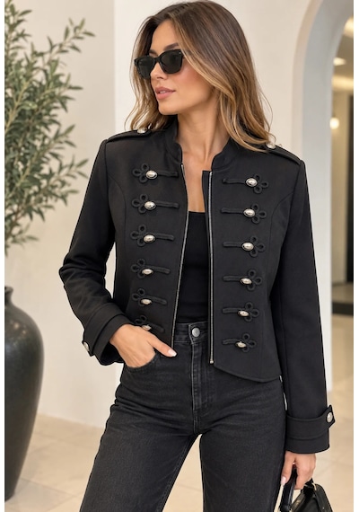 Napolyon Blazer Ceket M Siyah