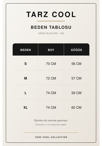 Cool Tarz Erkek Geniş Yaka Oval Etek %100 Pamuk Süprem Kumaş Kısa Kollu Basic Tişört Ekru Ekru
