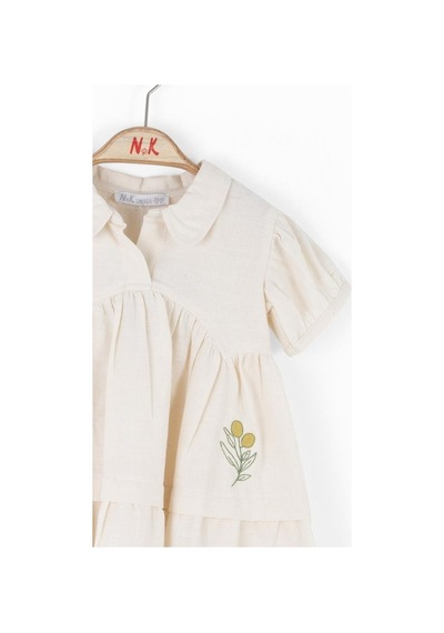Nk Kids Kız Bebek Marshmallow Elbise Krem