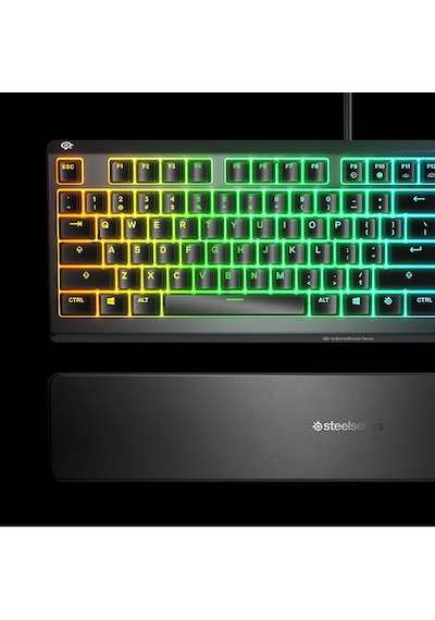 Steelseries Apex 3 USB Kablolu IP32 Suya Dayanıklı RGB Oyuncu Q Klavye