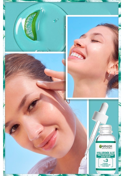 Garnier Hyaluronik Aloe Nemle Dolgunlaştıran Süper Serum 30 ML