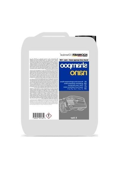 5 Litre Konsantre Nano Cilalı Oto Şampuanı, Ph Nötr Formül