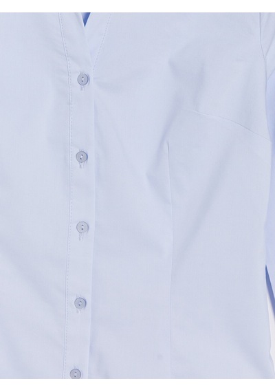 Lcw Everyday Mavi Regular Fit Kadın Gömlek