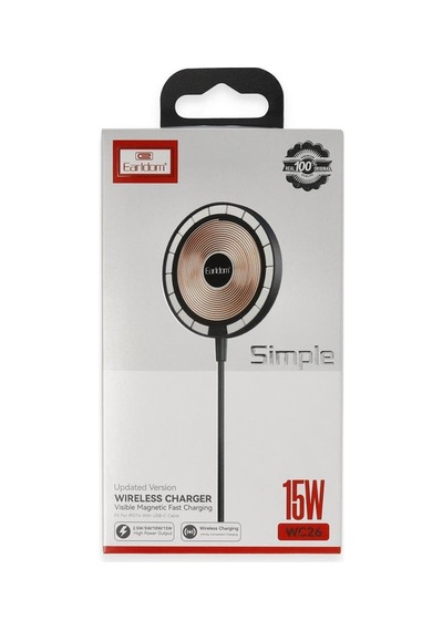 Earldom Wc26 15w Magsafe Kablosuz Şarj