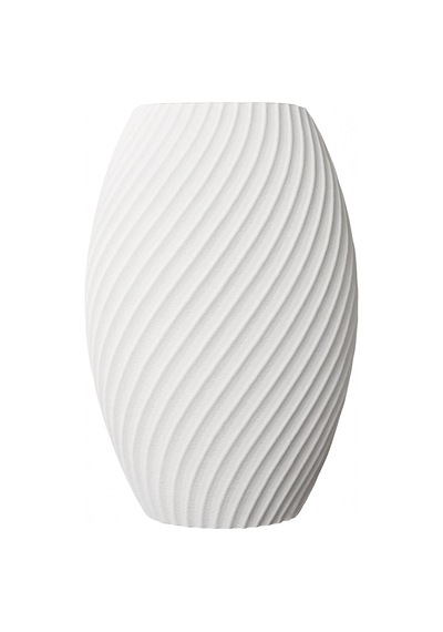 Spiral Modern 3d Vazo Beyaz