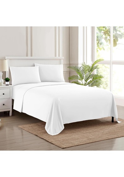 1800 İplik Sayısı 53,34 Cm Ekstra Derin Cep Çarşafı Yumuşak Mısır Kalitesi Fırçalanmış Mikrofiber Lüks Yatak Takımı Düz, Takım, 2 Yastık Kılıfı, Queen, Beyaz Çok Renkli 1800 İplik Sayısı 53,34 Cm Ekstra Derin Cep Çarşafı Yumuşak Mısır Kalitesi Fırçalanmış Mikrofiber Lüks Yatak Takımı Düz, Takım, 2 Yastık Kılıfı, Queen, Beyaz Çok Renkli