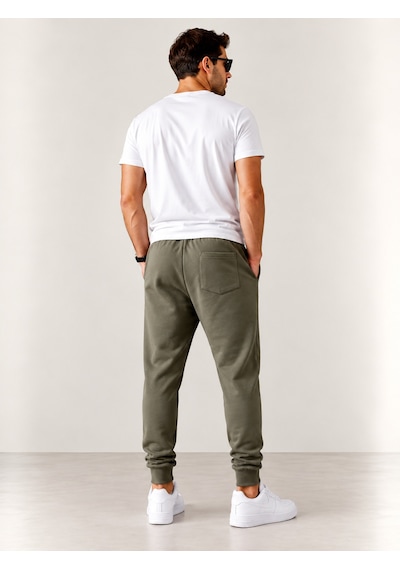 Vigoss Erkek Eşofman Altı Dar Paça 63284-30112 Dusty Army