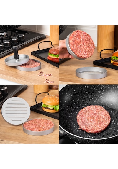 Porsima Yk1579 Alüminyum Hamburger Ve Köfte Presi Şekillendirici