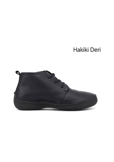Gönderir Gönderi R Kadın Lacivert Floter Bağcıklı Hakiki Deri Comfort Bot Dkzb02842661