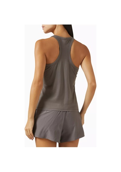 Vuori Lux Racerback Tank, Nefes Alabilen & Esnek, Çevre Dostu Gri