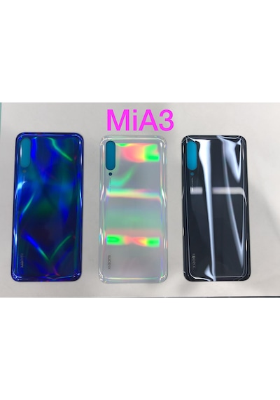 Xiaomi Mi A3 Logolu Pil Kapağı - Lens Hariç