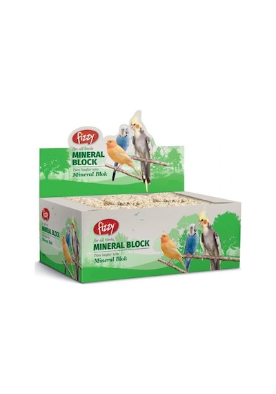 Fizzy Kuşlar için Mineral Blok 1 Adet