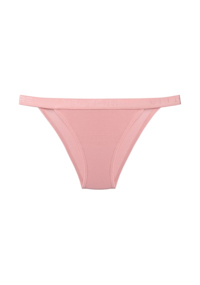 Velmore Kadın 3 Lü Pamuklu Normal Bel Slip Külot Pembe