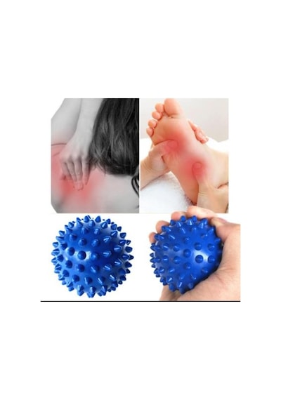 Dikenli Masaj Topu Medikal El Ayak Parmak Rehabilitasyon Massage Pembe