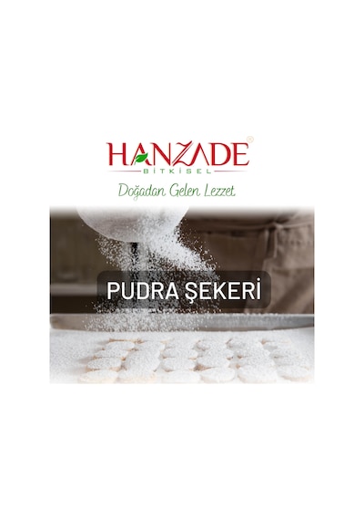 Hanzade Bitkisel Pudra Şekeri 1 KG