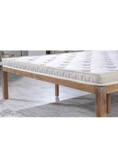 Mu&bah Full Ortopedik Lastikli Ped Sünger Yatak Şiltesi 140x200