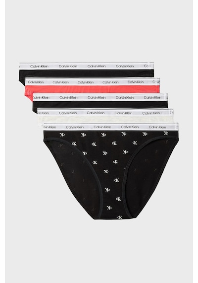 Calvin Klein Bayan Külot 000qd5208e 3ıx Siyah-gri-fuşya-siyah-siyah Siyah-gri-fuşya-siyah-siyah