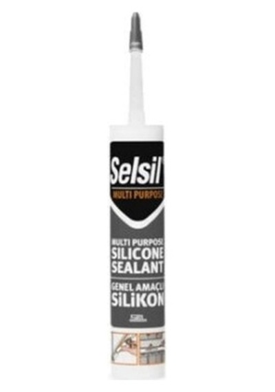 Siyah Universal Silikon - 280 Gr - Dolgu Silikonu Ttt