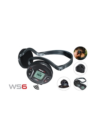 Xp Ws6 Master Dedektör Ws6 Kablosuz Kulaklık Ve 28cm Fmf Başlık İle