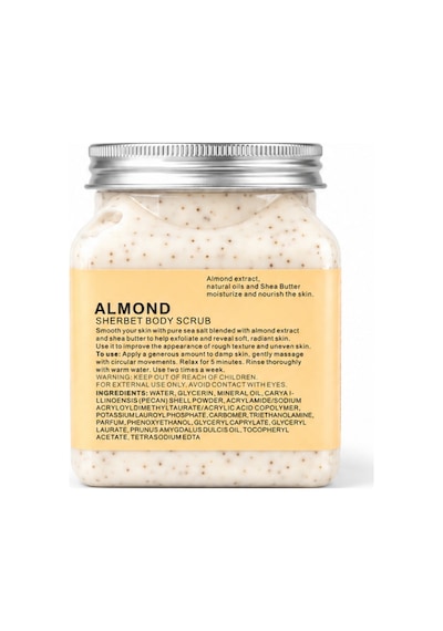 Purivo Almond Sherbet Body Scrub 500 ML