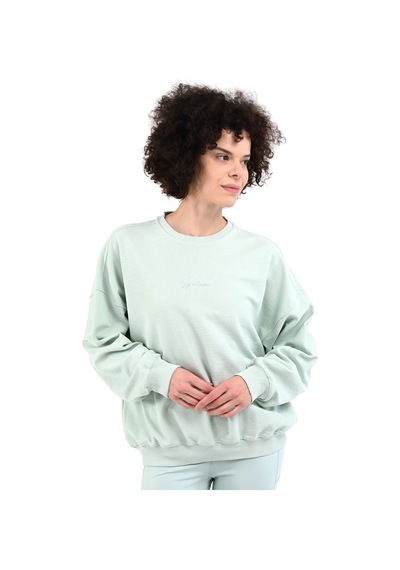 Sportive Luna Kadın Yeşil Günlük Stil Sweatshirt 24yktl13d22-ysl 1605164 Yeşil