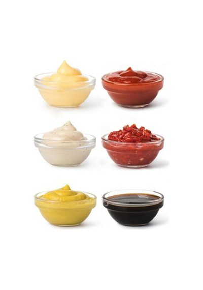 53713 Chef's Kase 6 Cm, Sosluk Reçellik Lokumluk 6'lı Şeffaf