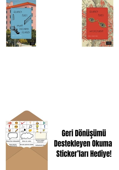 Yaşam Kullanma Kılavuzu Ciltli + Hatırlıyorum + Okuma Sticker'ları