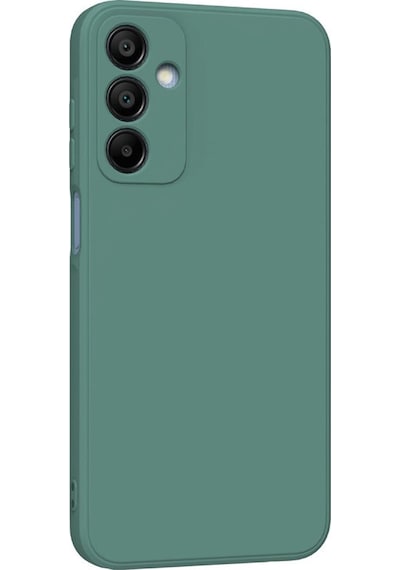 Newface Samsung Uyumlu Galaxy A25 5g Kılıf First Silikon - Koyu Yeşil Koyu Yeşil