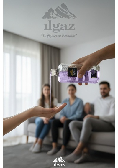 Ilgaz Lavanta Kolonyası 4'lü Set 80 Derece 400 Ml Elegance Series