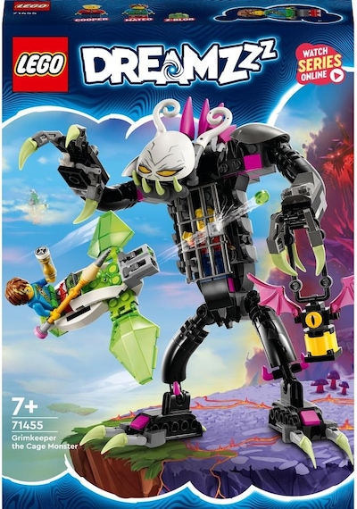 LEGO® DREAMZzz™ Kafes Canavarı Grimkeeper 71455 7+ Yaratıcı Oyuncak Yapım Seti - 274 Parça