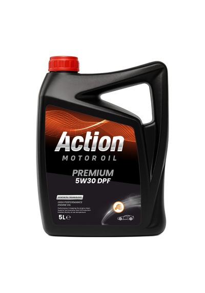 Action Premium 5W30 DPF 5 Lt - Euro 5/6 Uyumlu Tam Sentetik Motor Yağı