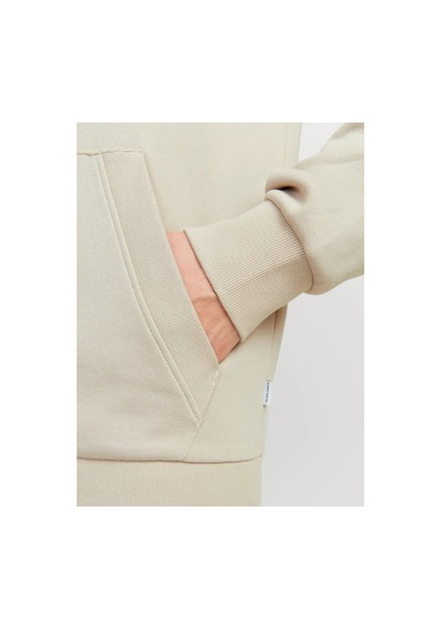 Jack & Jones Erkek Jjecorp Logolu Bej Hırka -12265177 Moonbeam