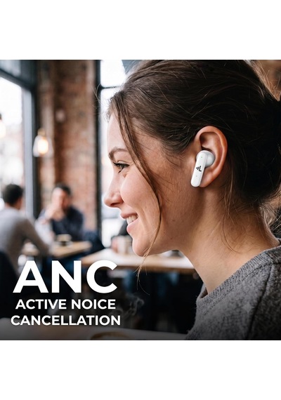 S160 Anc Kablosuz Bluetooth Kulaklık Beyaz