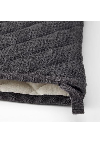 Fırın Eldiveni Siyah 33 Cm Meridyendukkan Keçeli Polyester Sağ-sol El Uyumlu Eldiven Tekli Çok Renkli