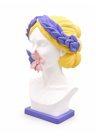 Baharın Yüzü 20cm Dekoratif Büst 3d Baskı