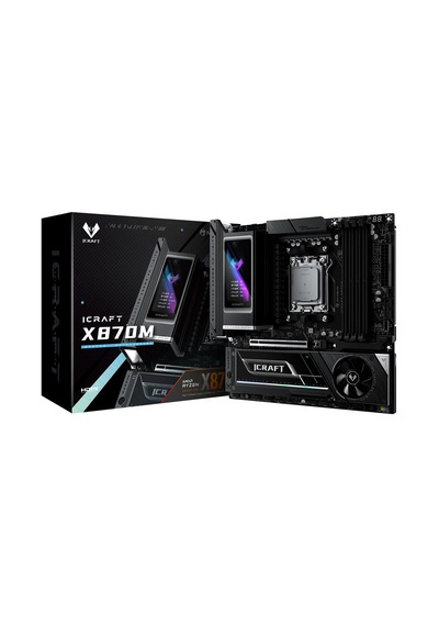 Maxsun Icraft X870m Am5 Ddr5 8400 Mhz M2.hdmı Wıfı7 Matx Amd Anakart