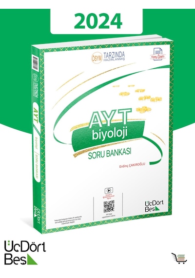 345-ayt Biyoloji Soru Bankası 2024 Model