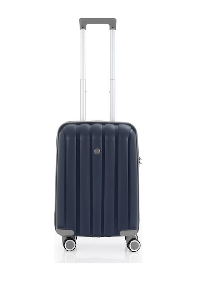 Mçs 3lü Set Kırılmaz Silikon Seyahat Valizi Bavulu V305 Laci/gri Lacivert - Gri