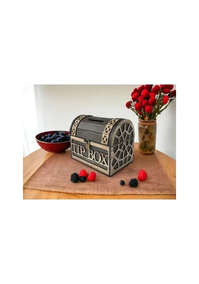 Klitli Tip Box Bahşiş Kutusu Ve Kumbara Sandık Tipi Tipbox 44281669