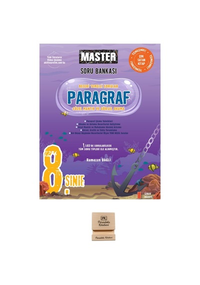 Okyanus Lgs 8. Sınıf Master Paragraf Soru Bankası + Telefon Standı