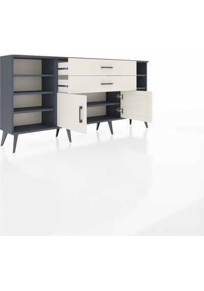 Arges Konsol 7 Raflı 2 Çekmeceli 2 Kapaklı 176x30x83 Antrasit-aytaşı/aytaşı Aytaşı/aytaşı Arges Konsol 7 Raflı 2 Çekmeceli 2 Kapaklı 176x30x83 Antrasit-aytaşı/aytaşı Aytaşı/aytaşı