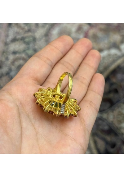 Allahverdi Türkmen Peridot Elmas Yüzük