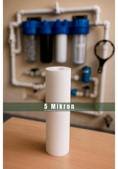 Su Arıtma Cihazı 5 Micron Sediment Tortu Filtre Kartuşu 10 İnç Diğer