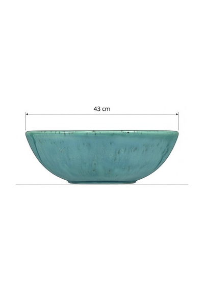 Artvit El Yapımı Tezgah Üstü Lavabo - L1000000 Yeşil